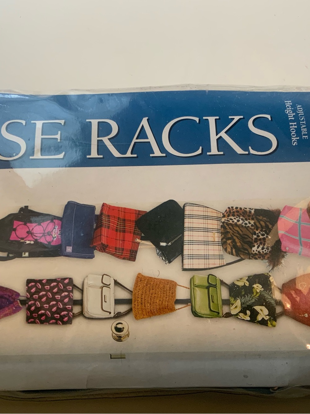16 Purse Racks, Adjustable Organizer - Picture 4 of 4